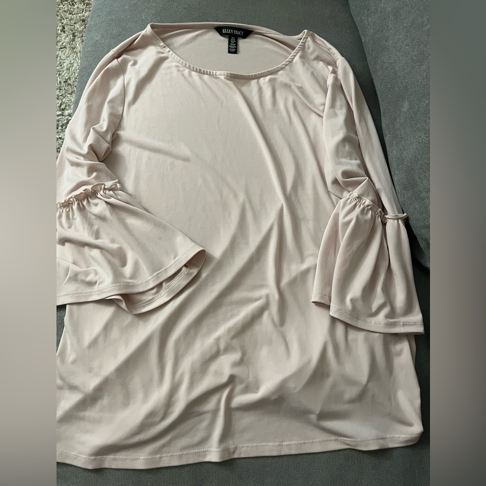 Ellen Tracy Pink Blouse